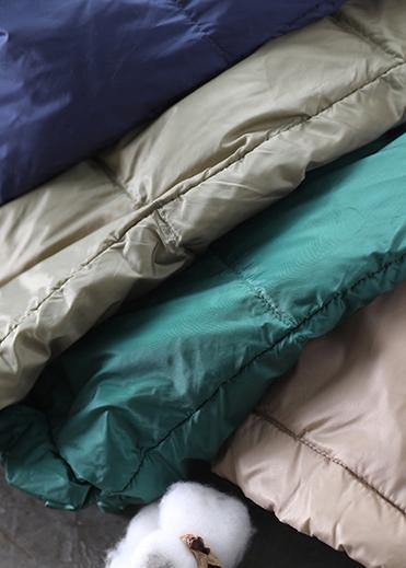 Clothing Snow Jackets Coats Khaki Hooded Pockets Goose Down Coat