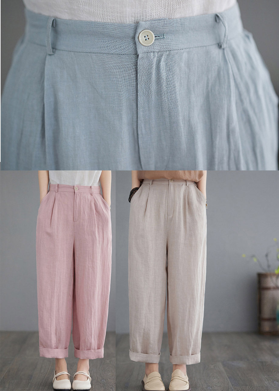 Apricot High Waist Lantern Pants