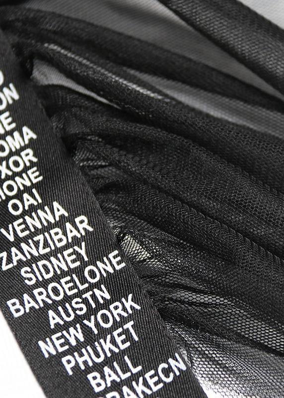 Italian Black Print Cotton Blended Pattern O Neck Unique Summer Shirts