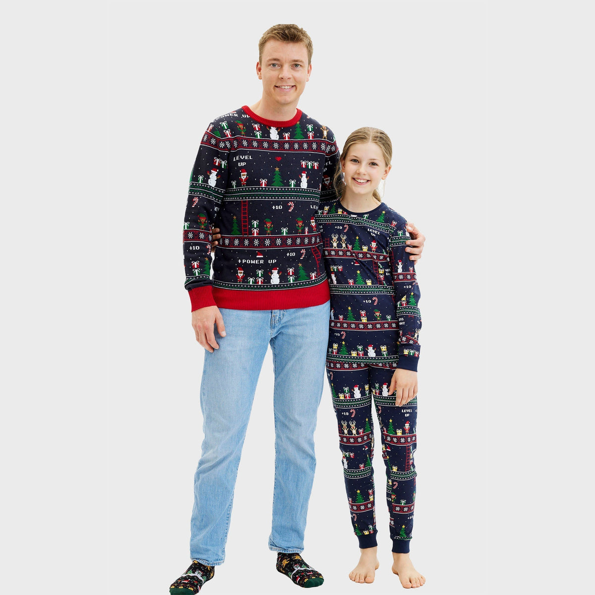 Vintage Gamer Christmas Sweater Women's