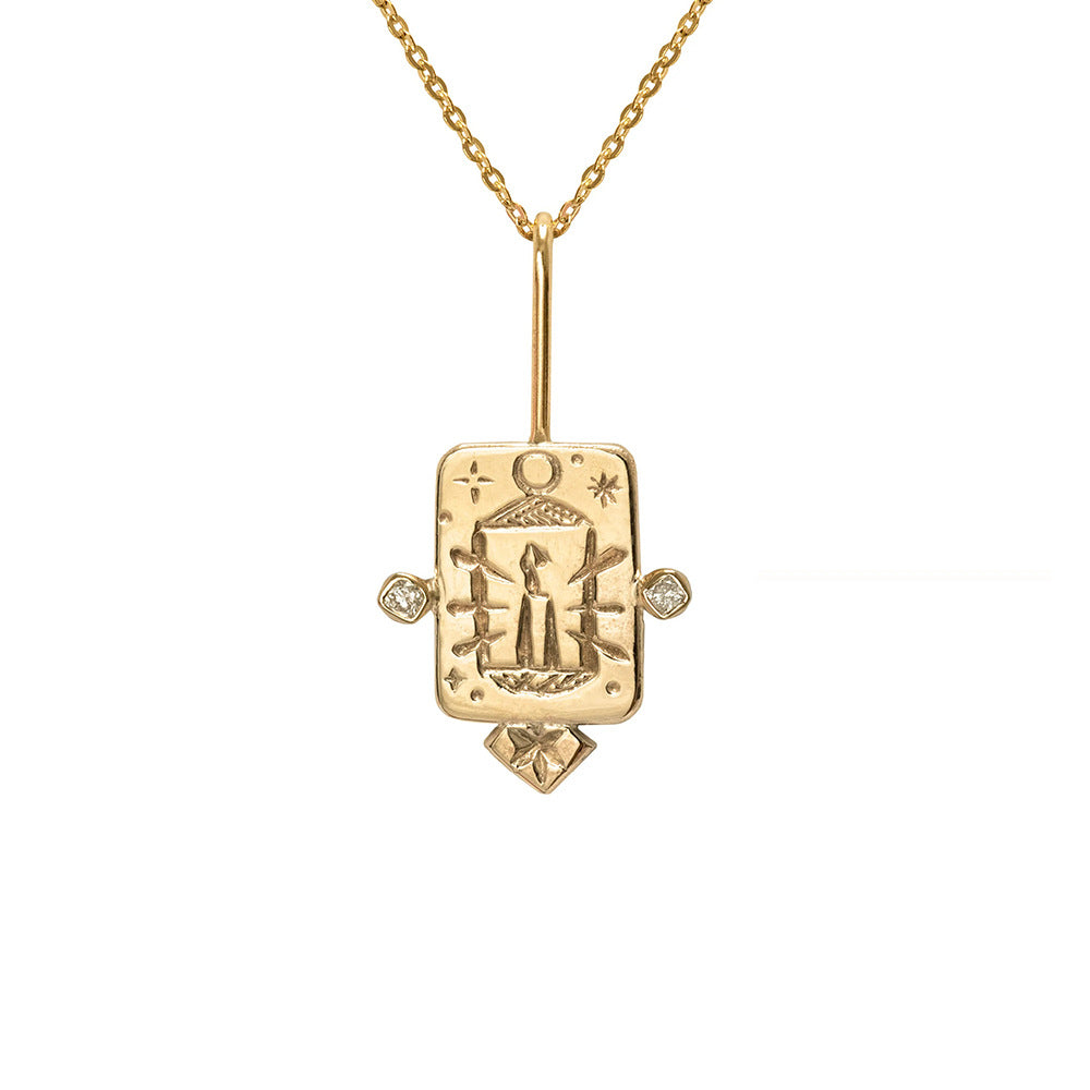 Breelyn Tarot Card Pendant Necklace