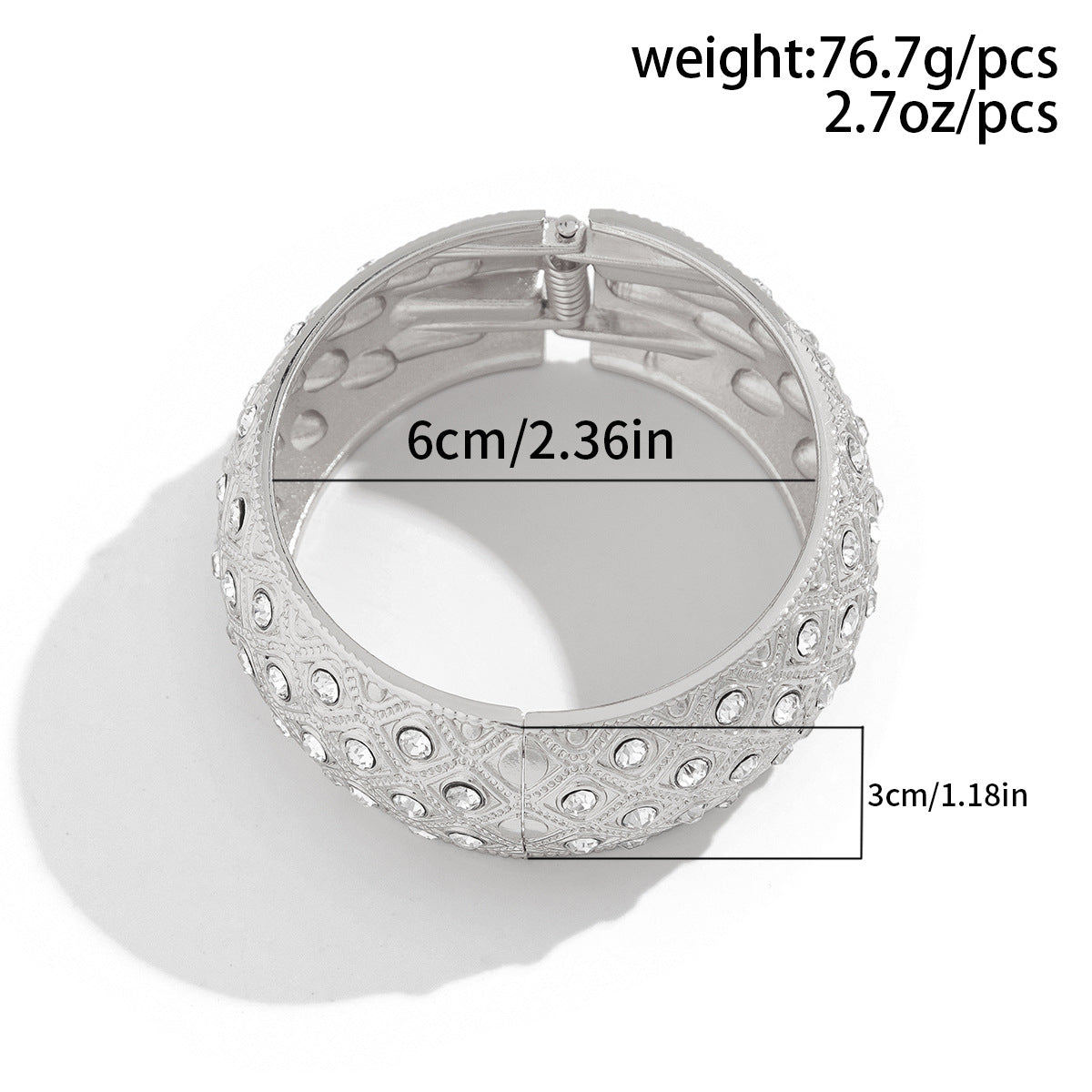 Samantha Pearl Diamond Statement Bracelet