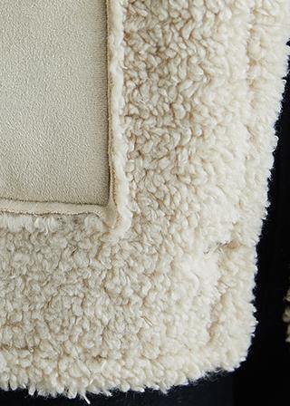 Organic Beige Coats Quality Outwear Work Outfits Lapel Pockets Outwears