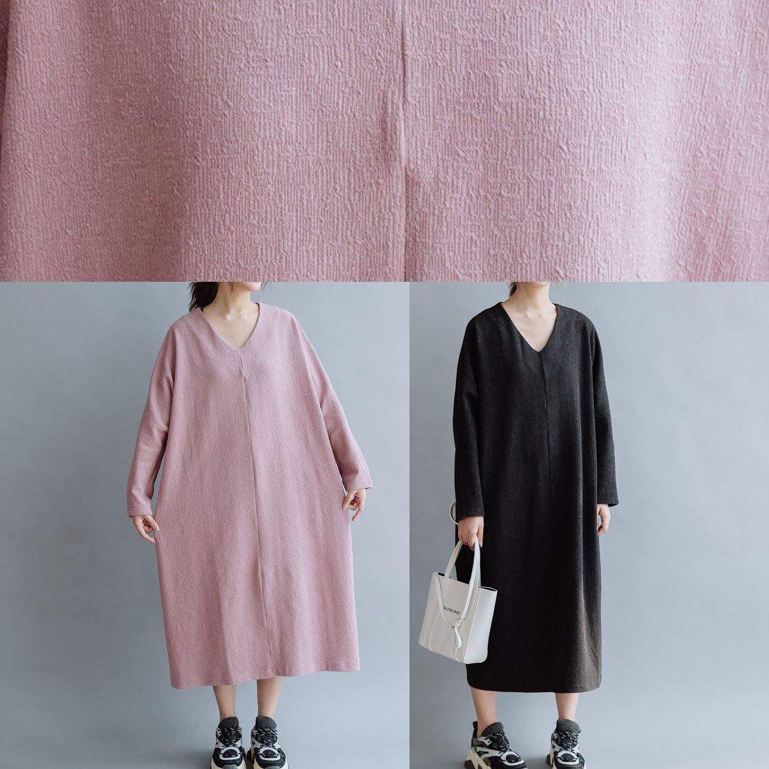 Organic V Neck Cotton Dresses Ideas Black Dresses Fall