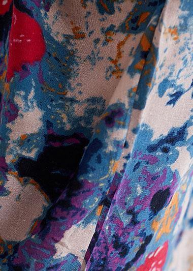 Unique Cotton Dresses O Neck Baggy Maxi Dresses