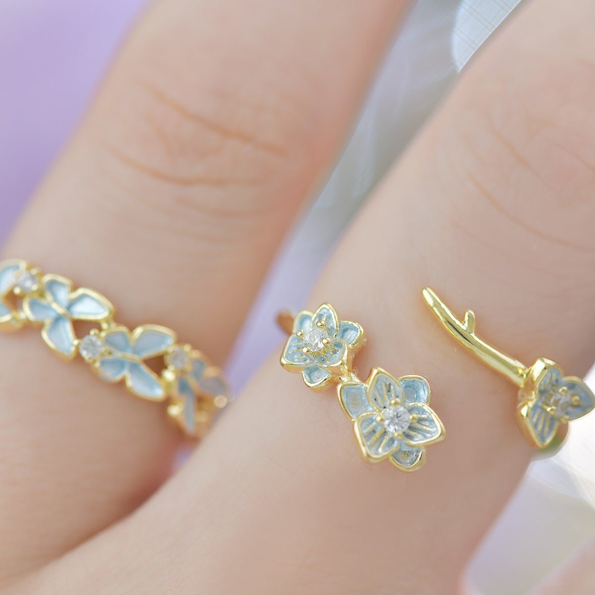 Endless Summer Ring in Blue