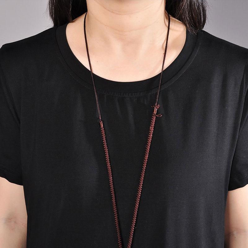 Fasion Summer T Shirtoversize Round Neck Short Sleeve Black T Shirt