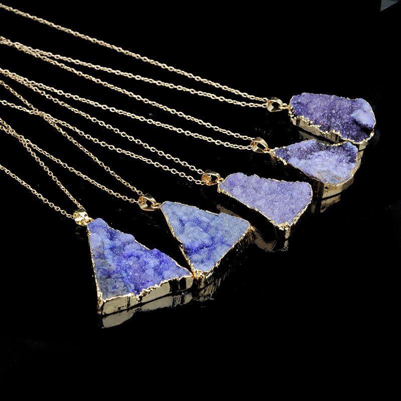 Natural Shape Stone Necklace