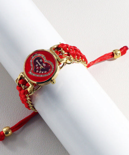 White Stainless Steel Alloy Zircon Quartz Movement Watches
