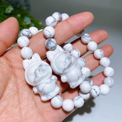 2.0 Inch Silver Obsidian Medusa Carving Crystal Figurine