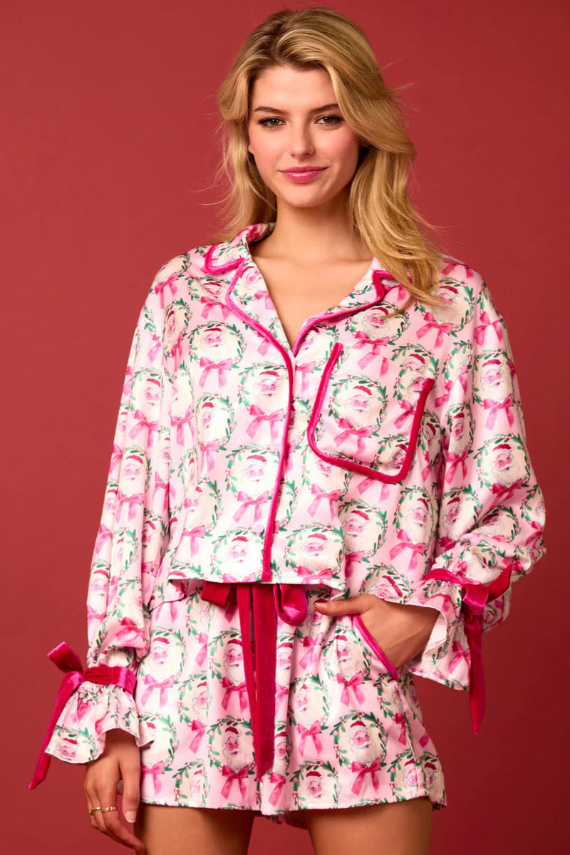 Christmas Character Short Pajama Set