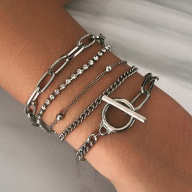 Patchwork Chains Bracelets