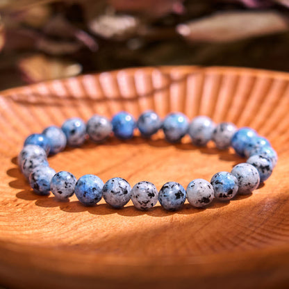 Buddha Stones Let the Past Go Blue Series Calm Tranquility Bracelet