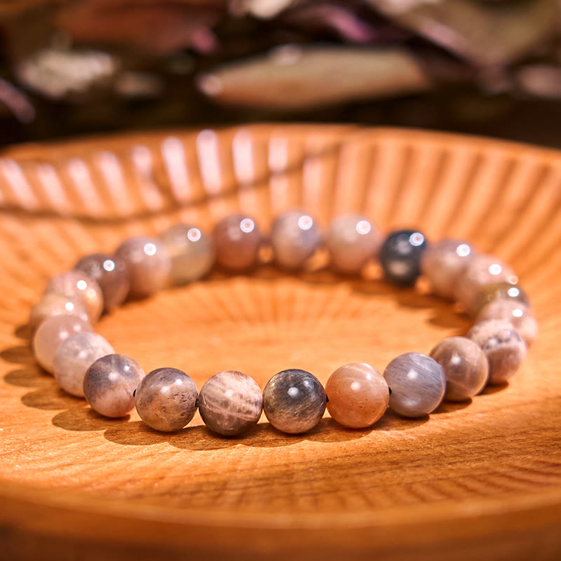 Buddha Stones Lead Back to Earth Neutral Color Series Grounding Balance Bracelet