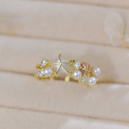 Seascape Starfish Ring