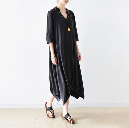 Trend Autumn Dress Oversize Maxi Dresses