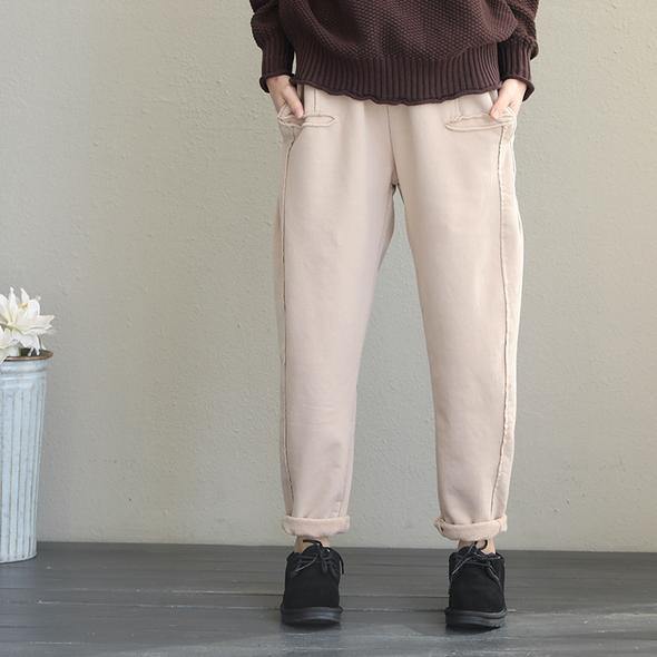 Brushed Thicken Pants for Winter