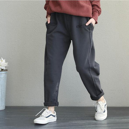 Brushed Thicken Pants for Winter