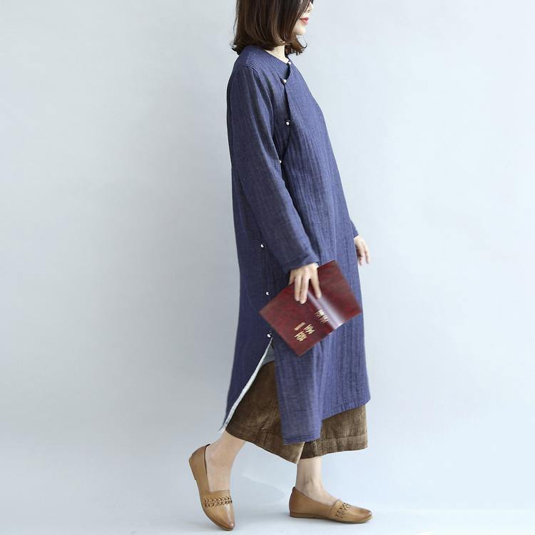 Spring Long Cotton Dresses Maxi Dress Gown Caftan Traveling Dress
