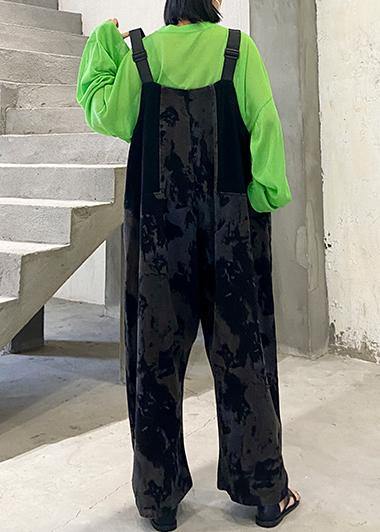 Popular Overalls Summer Large Size Loose Straight Tube Siamese Pants