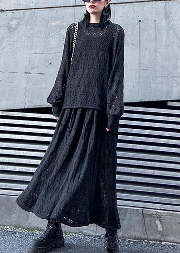 Spring New Super Fairy Sweater Skirt Two-piece Suit