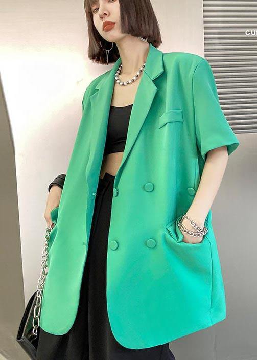 New Summer Thin Short Sleeve Blazer Top
