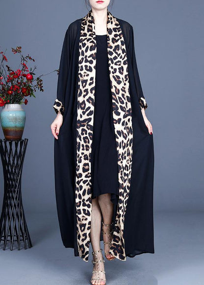Summer Long Style With Leopard Print