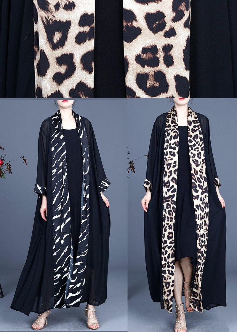 Summer Long Style With Leopard Print