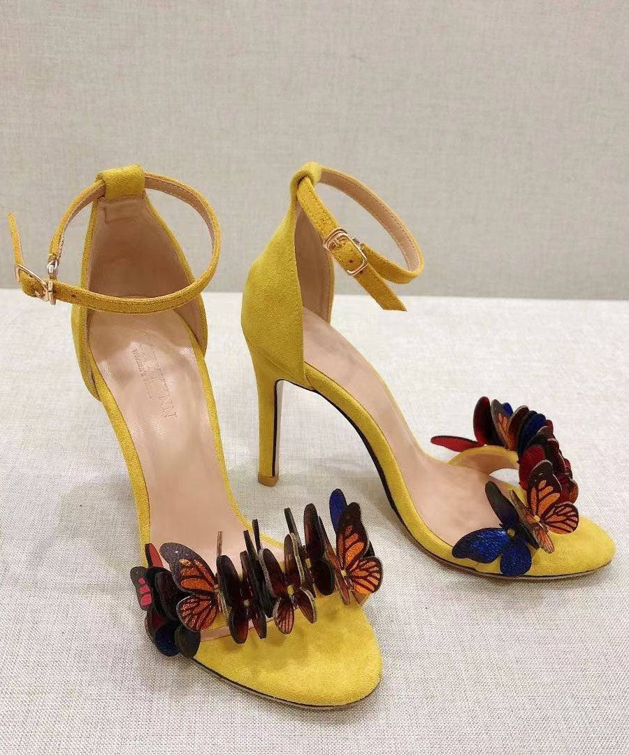 New Summer Strap Butterfly Stiletto High Heel Sandals