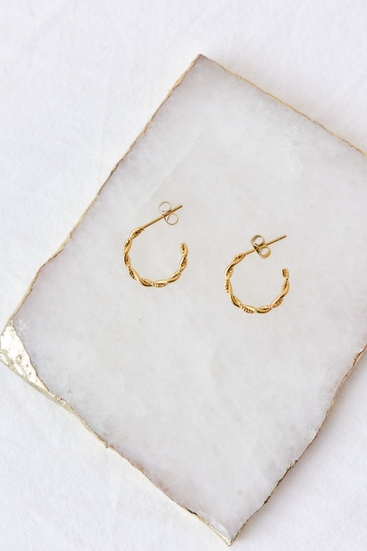 18k Gold Plated Angelic Feeling Earrings