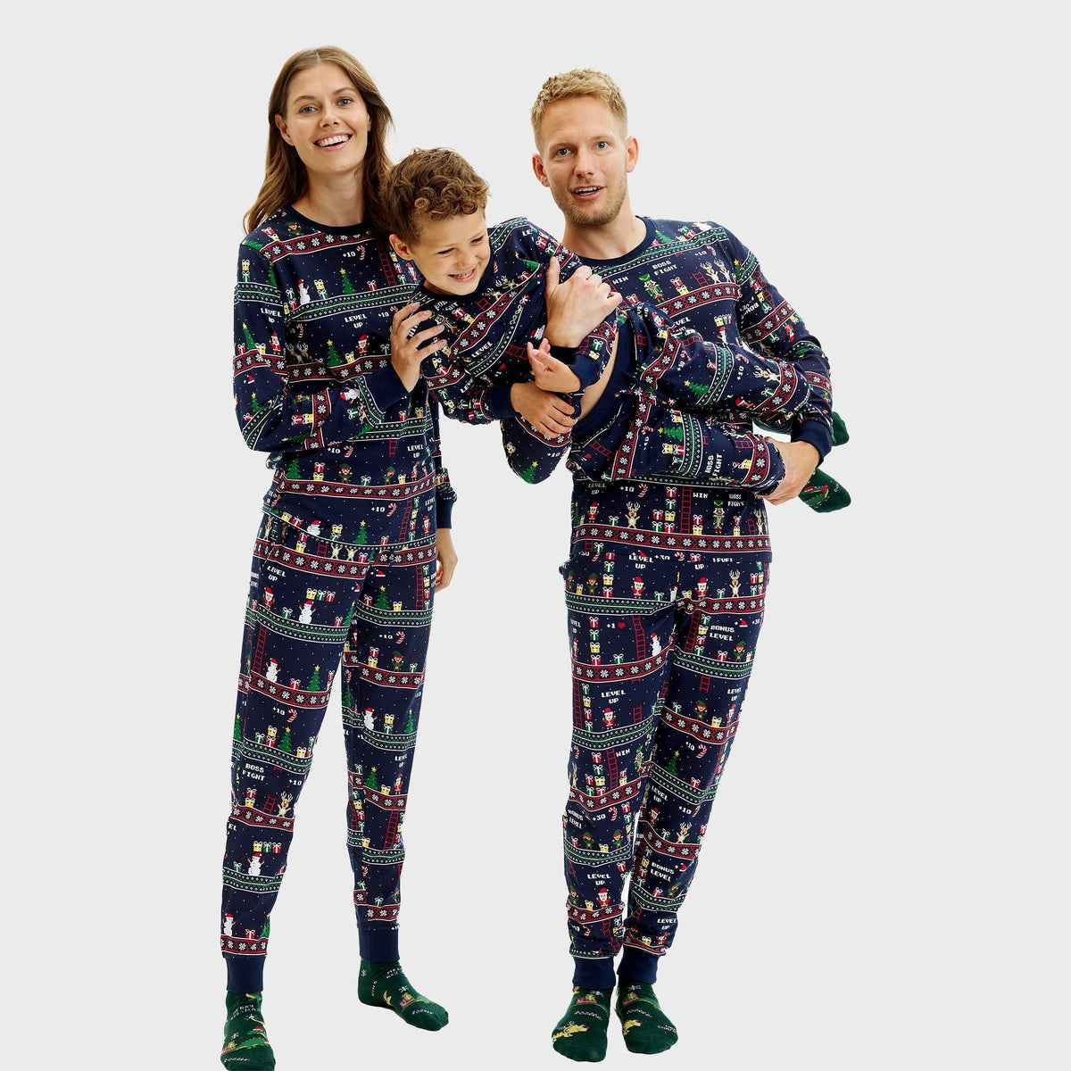 Vintage Gamer Christmas Pajamas Women's