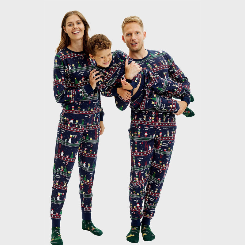 Vintage Gamer Christmas Pajamas Women's