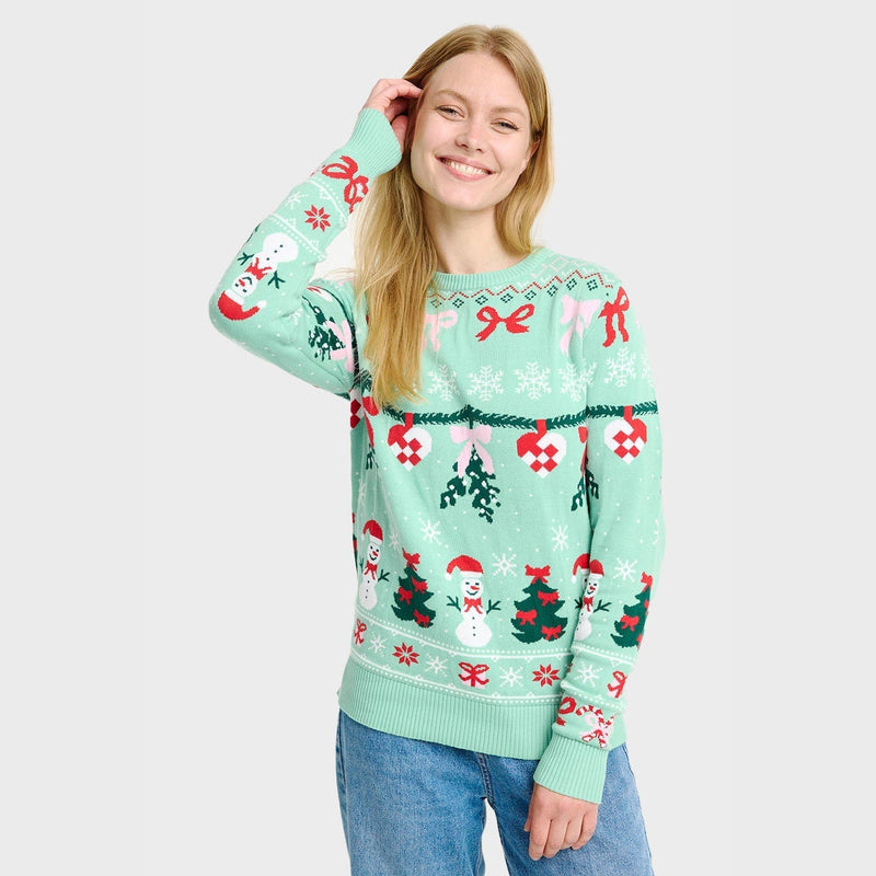 The Tied Christmas Sweater Women's
