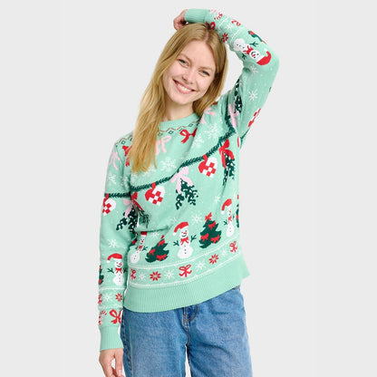 The Tied Christmas Sweater Women's