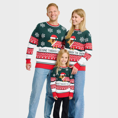 Dashing Around Christmas Sweater Men's