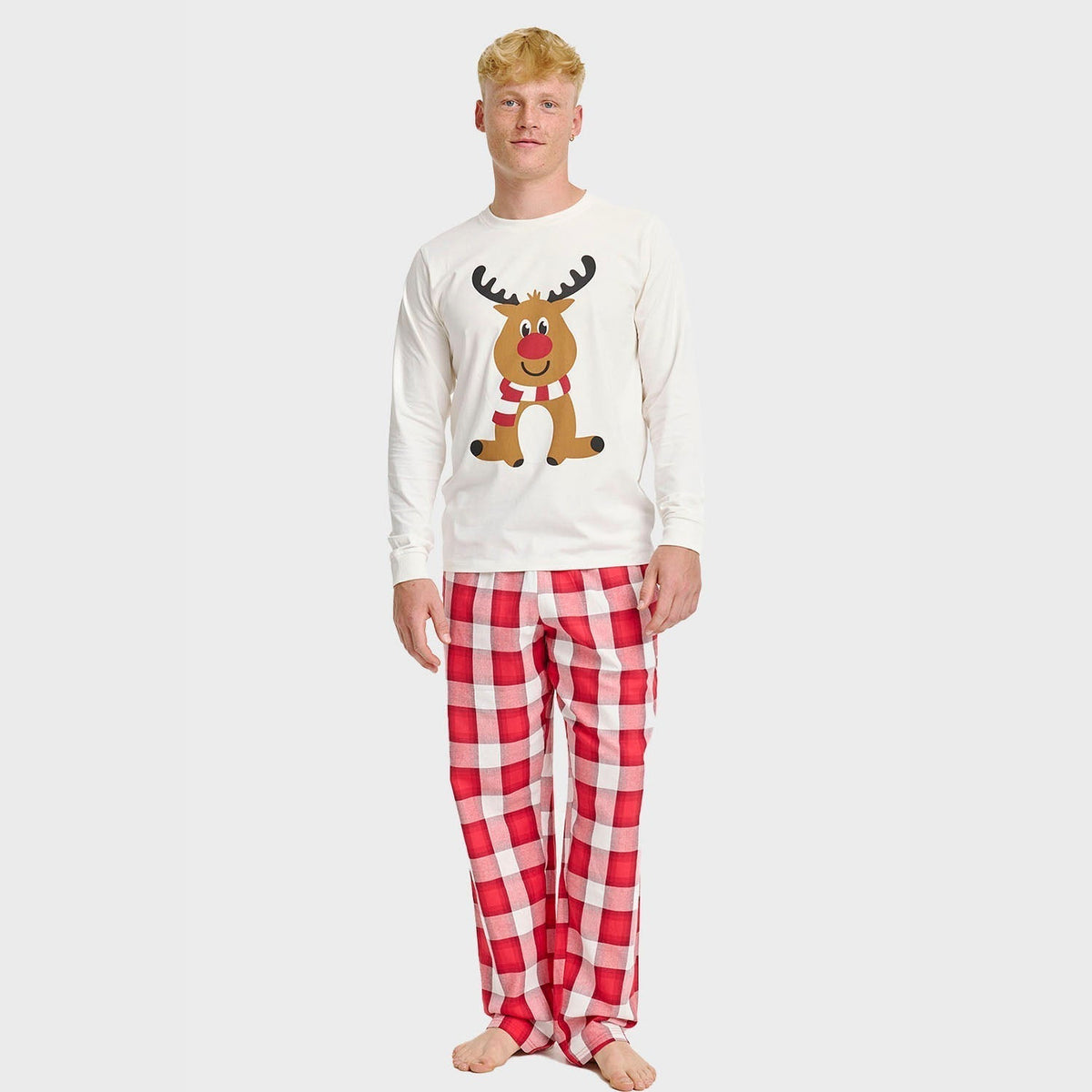Flannel Christmas Pants Men's