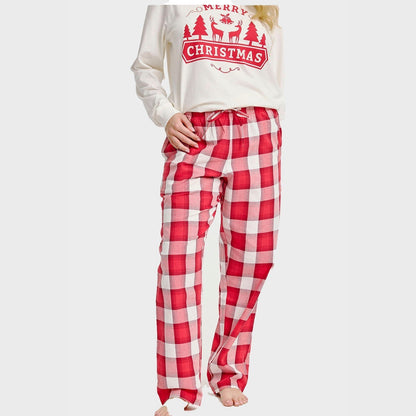 The Cheerful Christmas Pajama Top Women's