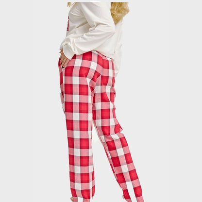 Flannel Christmas Pants Women's