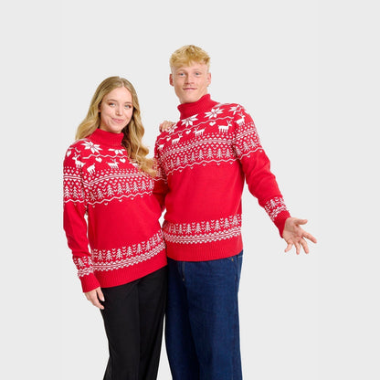 The Greenland Christmas Turtleneck Sweater Women's