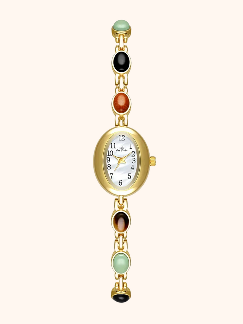 Mariel Gemstone Bracelet Watch