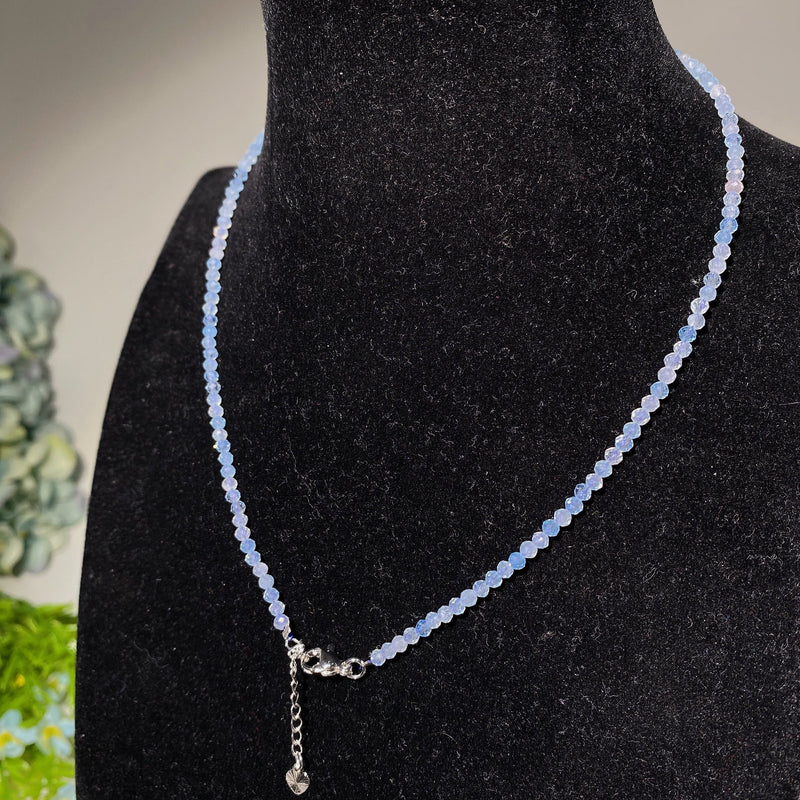 2mm Mixed Crystal Faceted Spiritual Necklace Healing Energy