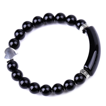 Green Aventurine Crystal Heart Spiritual Bracelet