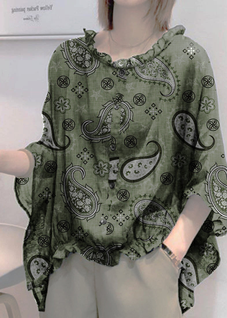 Green  print/Ships in 15 Days
