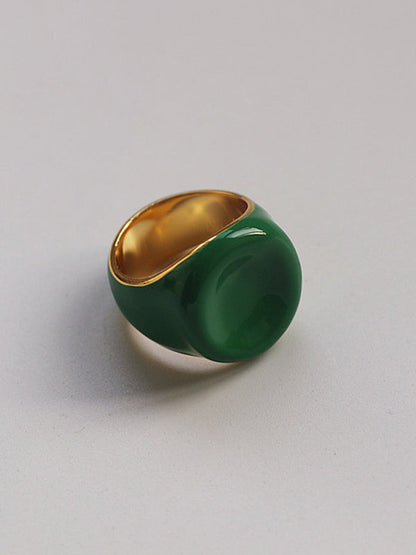 Original Creation Color Geometric Rings Accessories