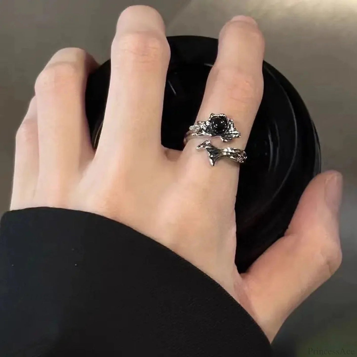 Dark Unpredictable Jewel Ring