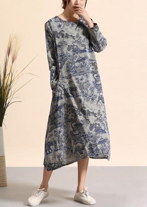 Khaki Oversized Cotton Dresses Shirt Dress Blouses