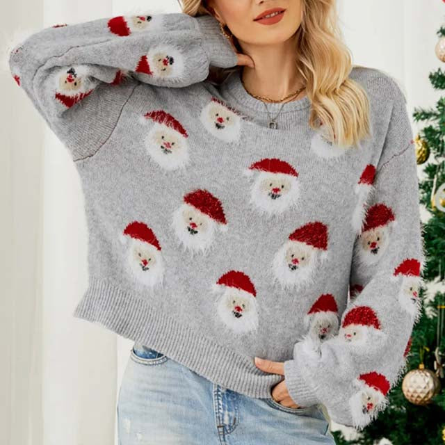 Fashionable Christmas Knit Sweater for Women