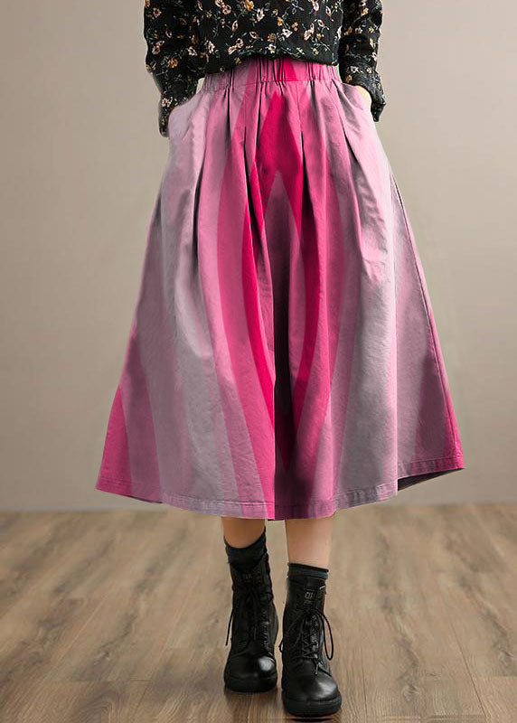 French Blue Flowers Clothes for Elastic Waist Art Spring Dresses