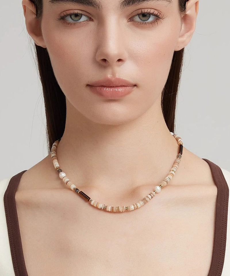 Original Design Pearl Natural Stone Bead Necklace