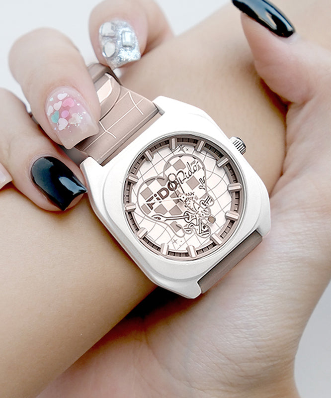 Purple Silicone Rubber Waterproof Silicone Rubber Watch